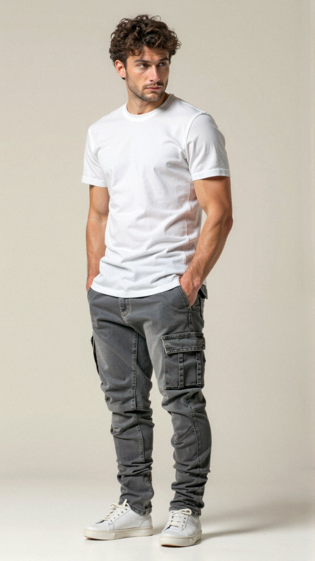 Levoire | Pantalon Cargo Denim Homme
