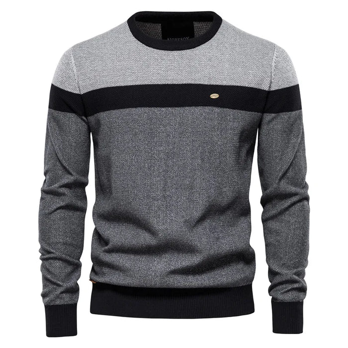 Levoire | Pullover Idéal pour Hommes Gris