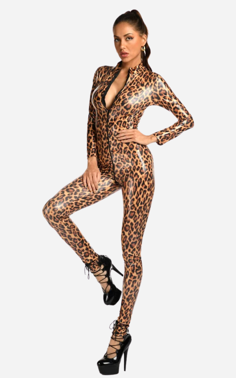 Levoire | Sexy Leopard Femme Courage Et Sauvage Charmina Or