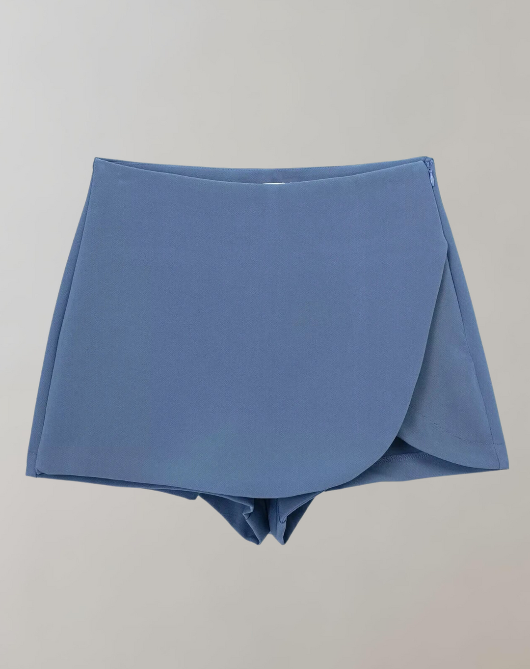 Levoire - Jupes mini asymétriques décontractées Bleu