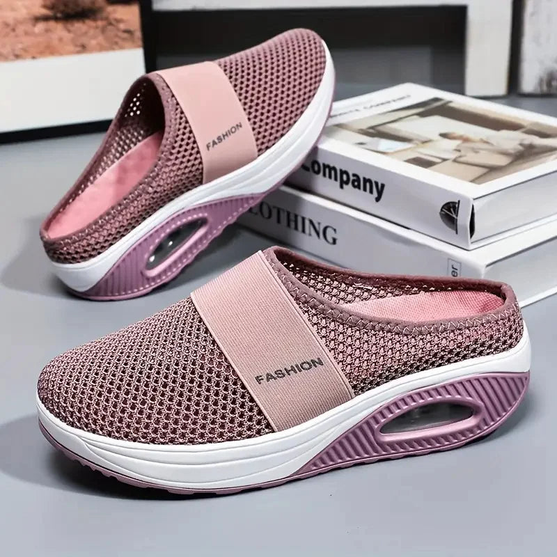 Levoire | Baskets Femme Ilmeikkäät avec Air Cushion Rosa