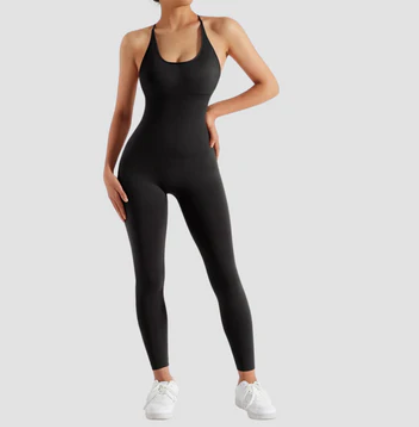 Levoire | Combinaison Dos Ouvert Noir