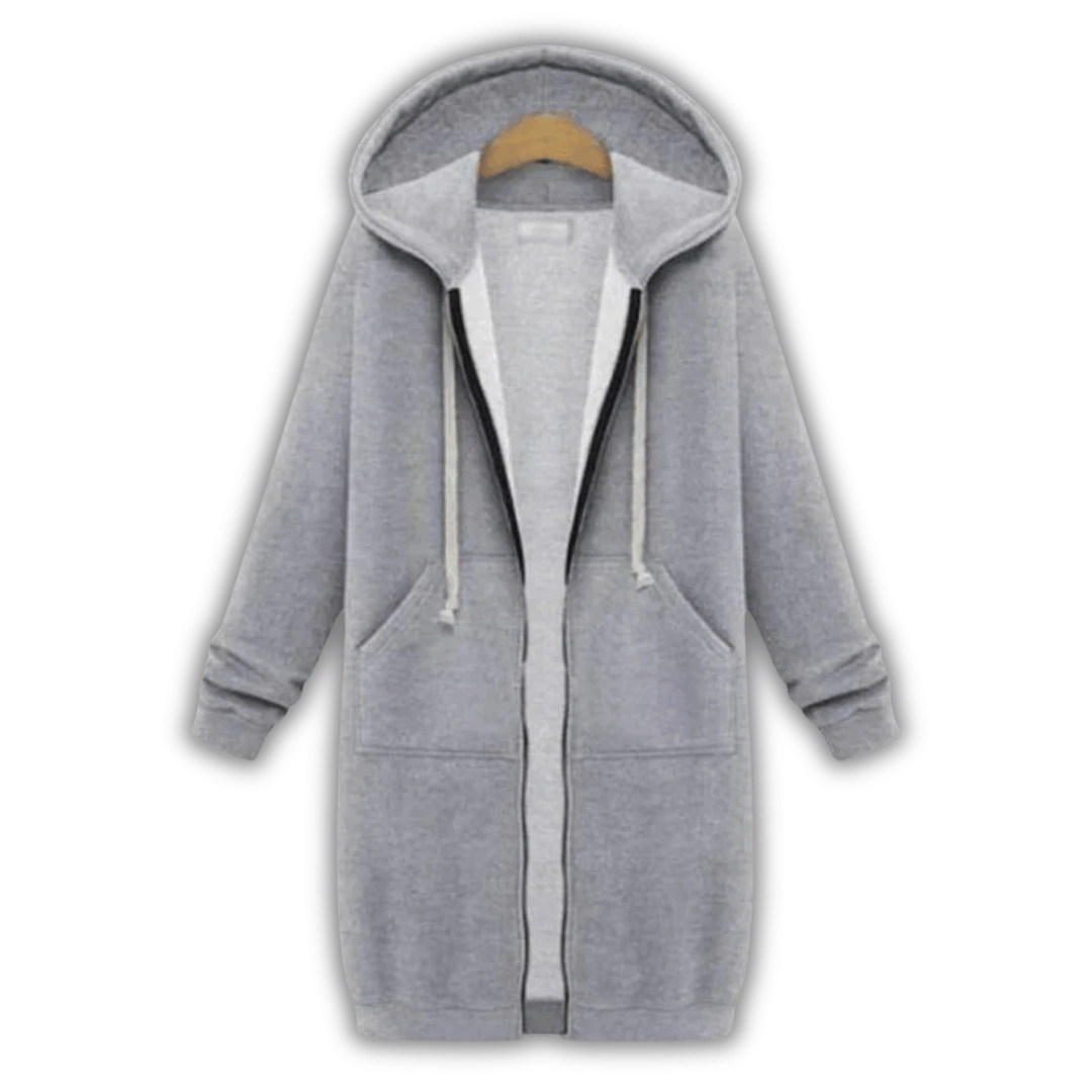Levoire | Veste À Capuche Elzna Gris clair