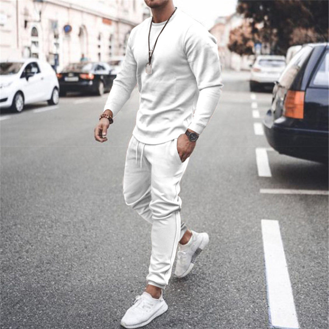 Levoire | Costume Chic Et Décontracté Pour Homme Blanc
