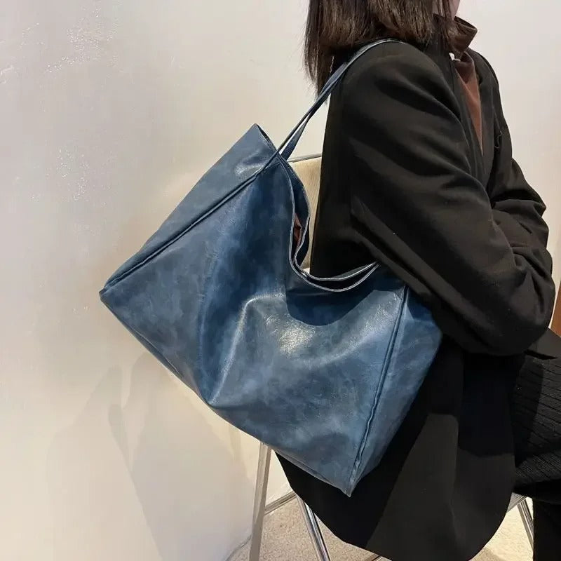 Levoire | Umhngetasche FR Femmes Gros Bleu 42x29x10cm