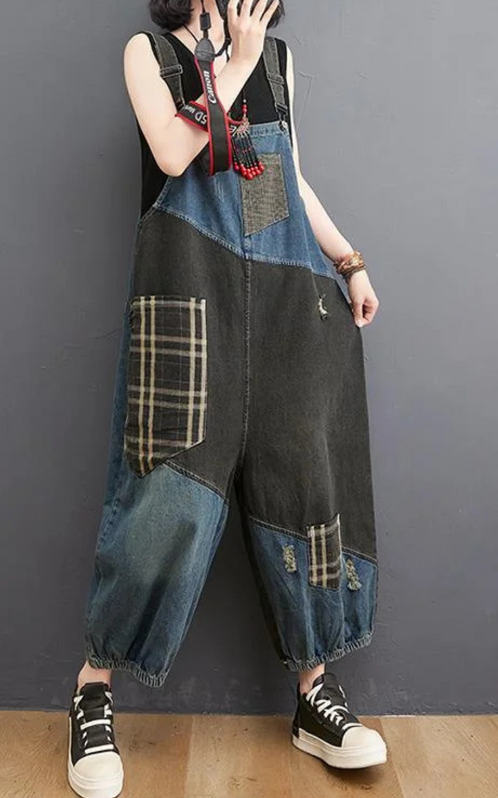 Levoire | Patchwork Relaxant Original Et Confortable Style Noir Une taille