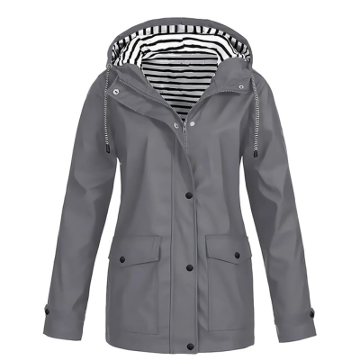 Levoire | Trendy Manteau De Pluie Gris