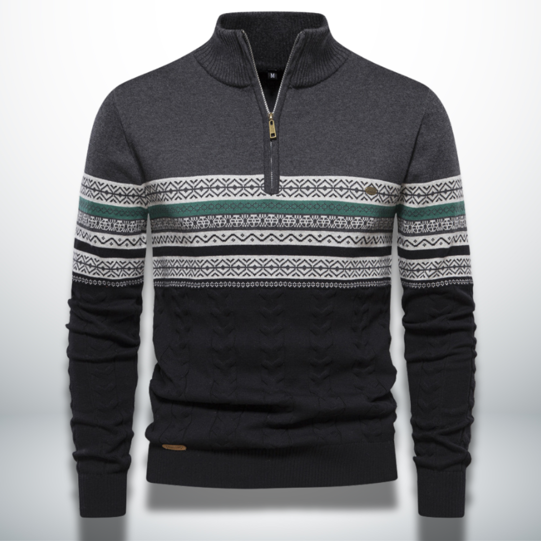 Levoire | Pull-Over En Coton Pour Homme Fini Gris