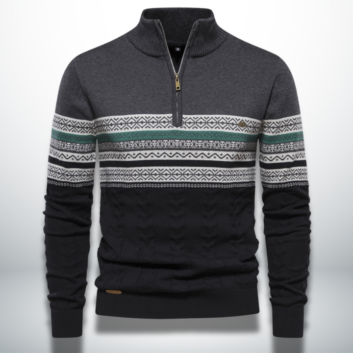 Levoire | Pull-Over En Coton Pour Homme Fini Gris