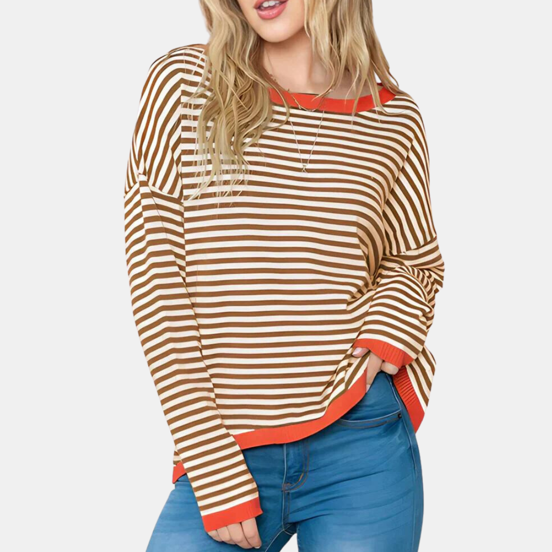 Levoire | Pull Classique Et Décontracté D'Hiver marron
