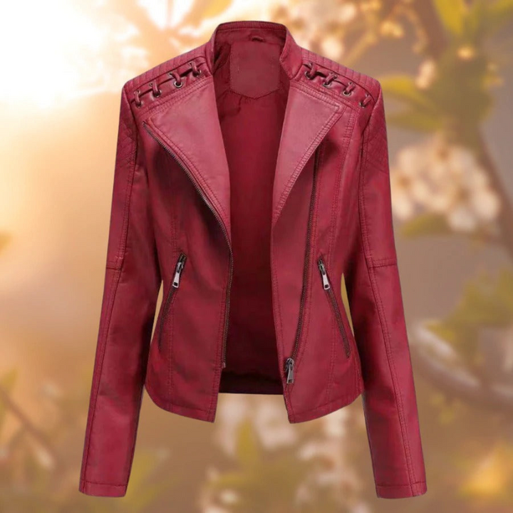Levoire | Veste Chauffante FR Femmes FR L'Hiver Rouge foncé