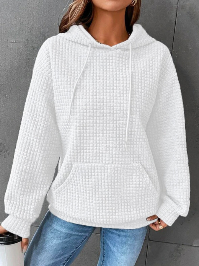 Levoire | Pull à capuche chaud pour femmes chaud Blanc