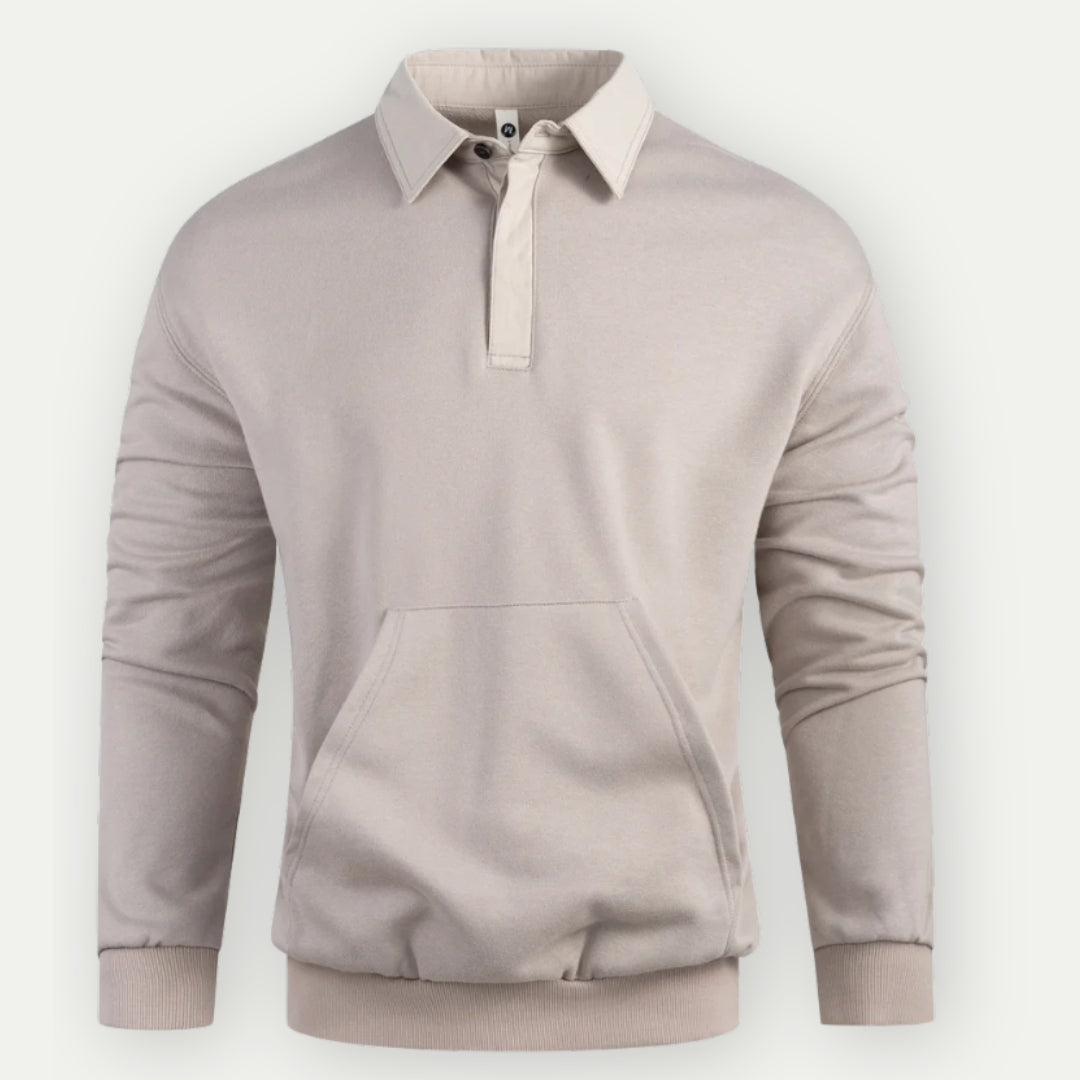 Levoire | Pull Avec Col Beige