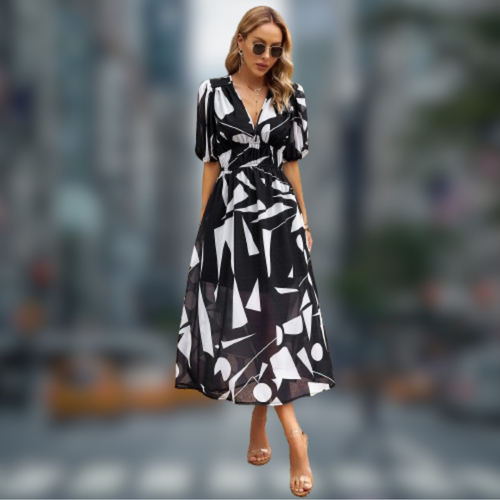 Levoire | Robe de soirée avec décolleté en V