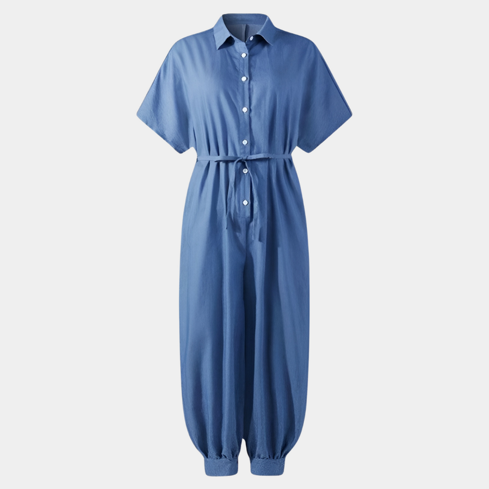 Levoire | Salopette En Denim Décontractée Pour Femmes Bleu clair
