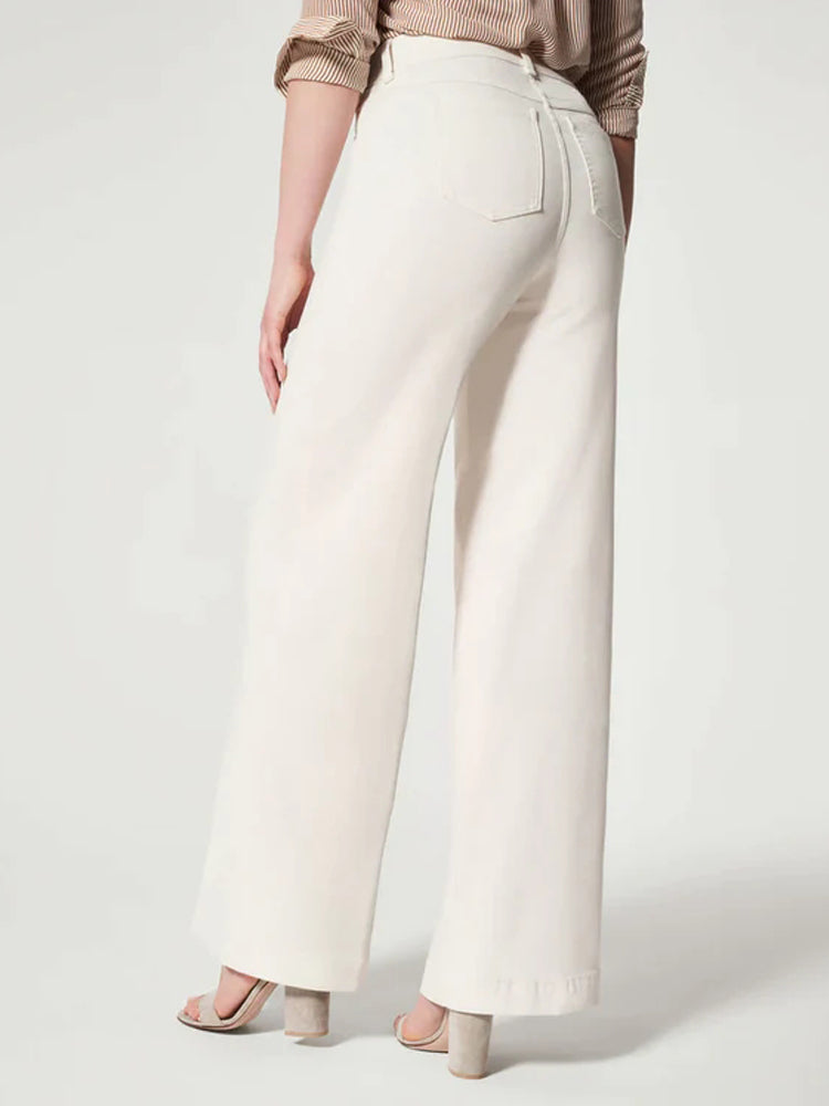 Levoire | Pantalon Femme Large À Jambe Droite