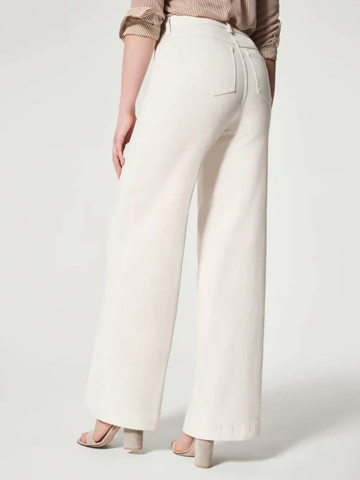 Levoire | Pantalon Femme Large À Jambe Droite