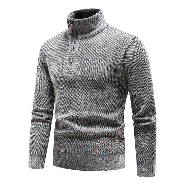 Levoire | Moderne Et Élégant Pull Pour Hommes Gris