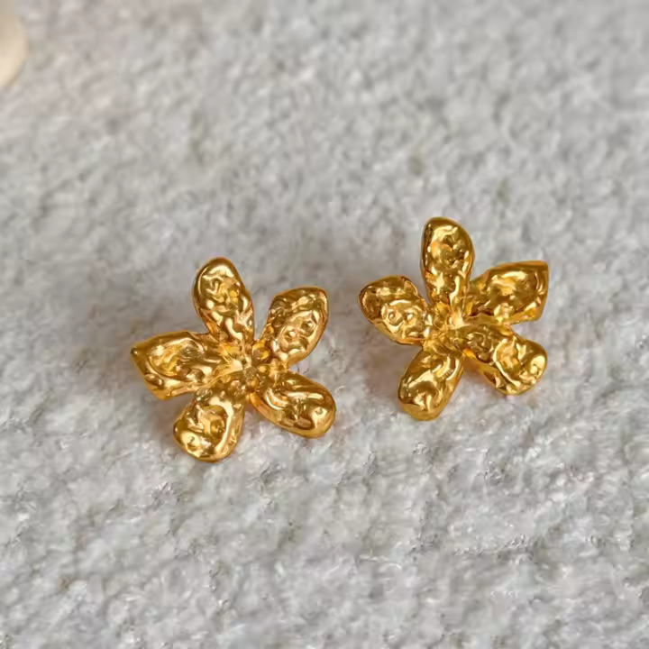 Levoire | Récolte De Vin Printemps Fleur Boucles D'Oreilles