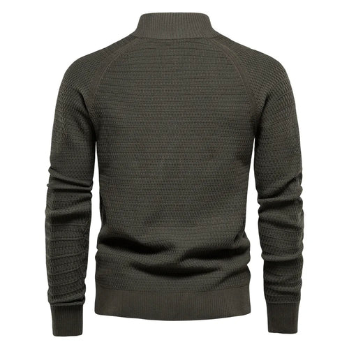 Levoire | Pull à col rond à manches longues avec fermeture à boutons
