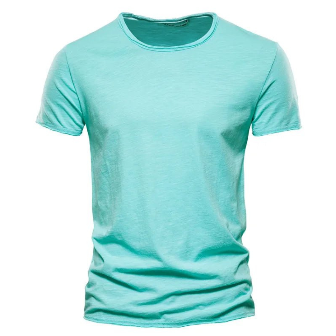 Levoire | T-Shirt Classique Luxeux Vert clair