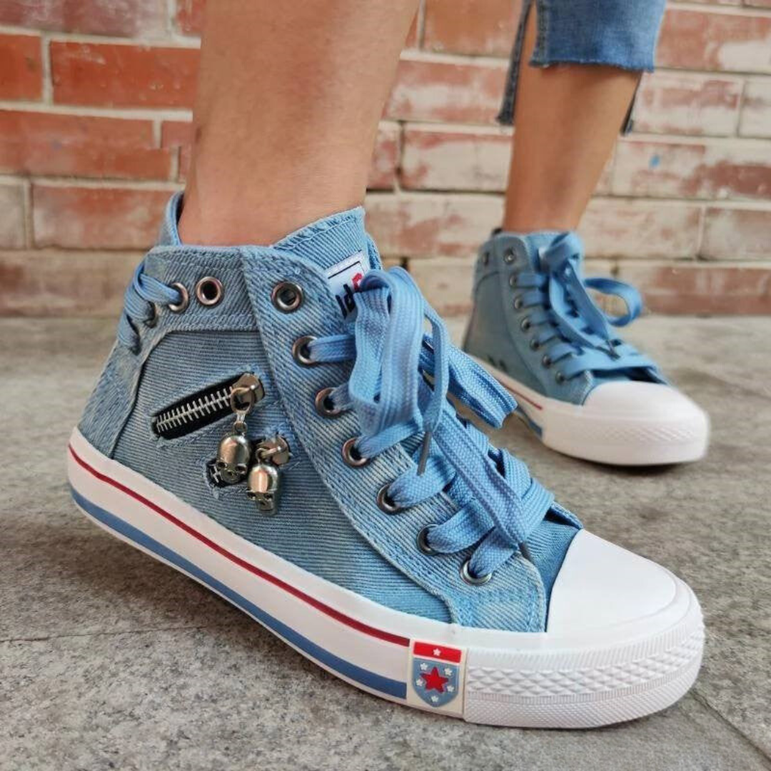 Levoire | Chaussures En Denim Élégantes