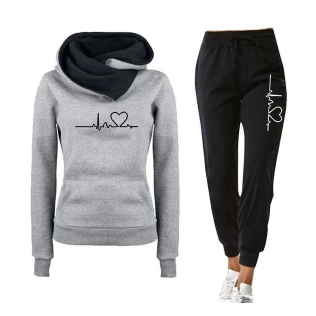 Levoire | Chemises Et Pantalons Avec Imprimé Contrasté Noir-Gris