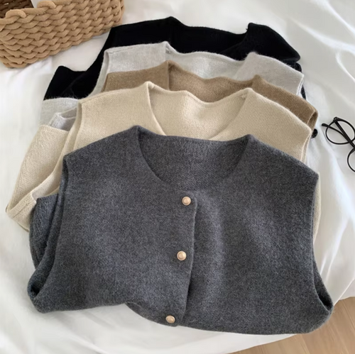 Levoire | Pull Sans Manches En Tricot