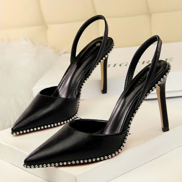 Levoire | Sandales À Levoire | Talons Levoire | Hauts Élégants Pour - Femmes - Formelles Noir
