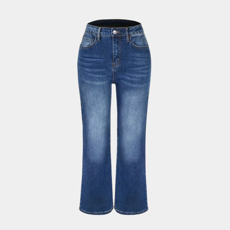 Levoire | Jeans Avec Jambe Large FR Femmes Haute Taille