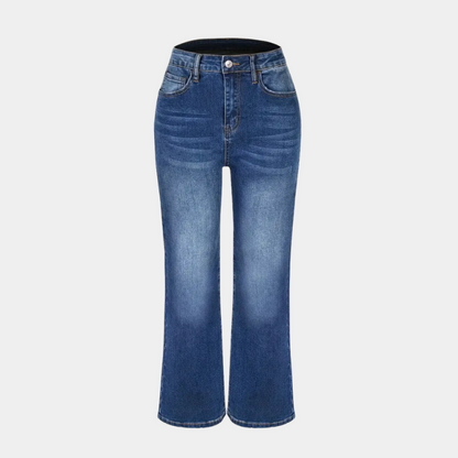 Levoire | Jeans Avec Jambe Large FR Femmes Haute Taille