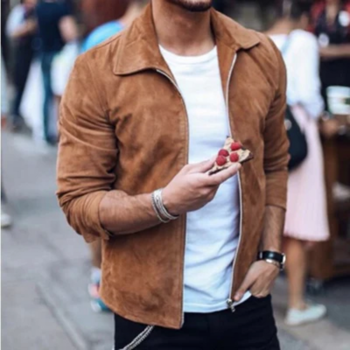 Levoire | Chic Veste Hommes Design Moderne Khaki