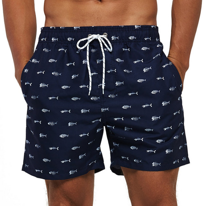 Levoire | Maillots de bain pour hommes Shorts de bain élégants pour hommes Marine & chevrons