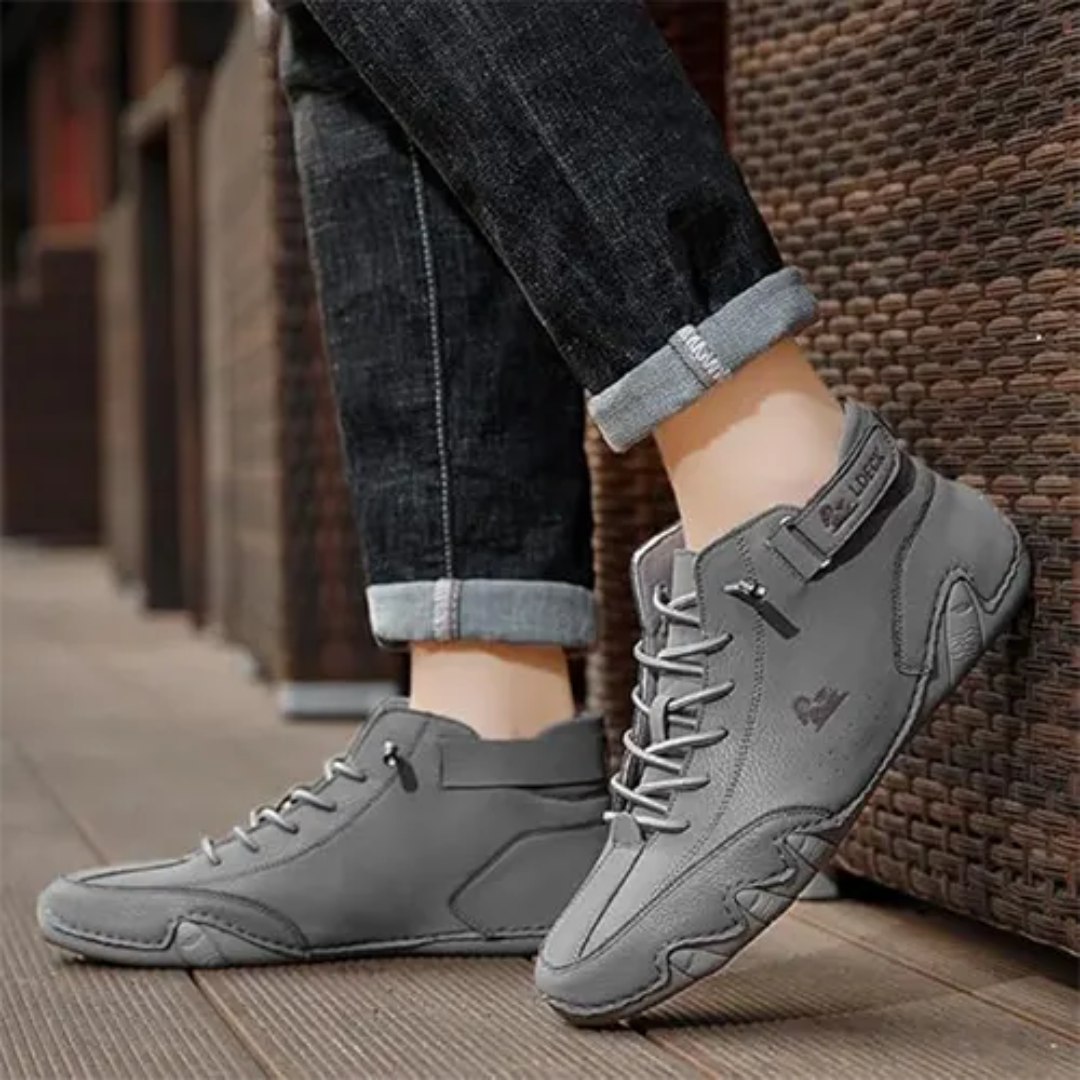 Levoire | Chaussures décontractées à chevilles pieds nus extérieur Gris