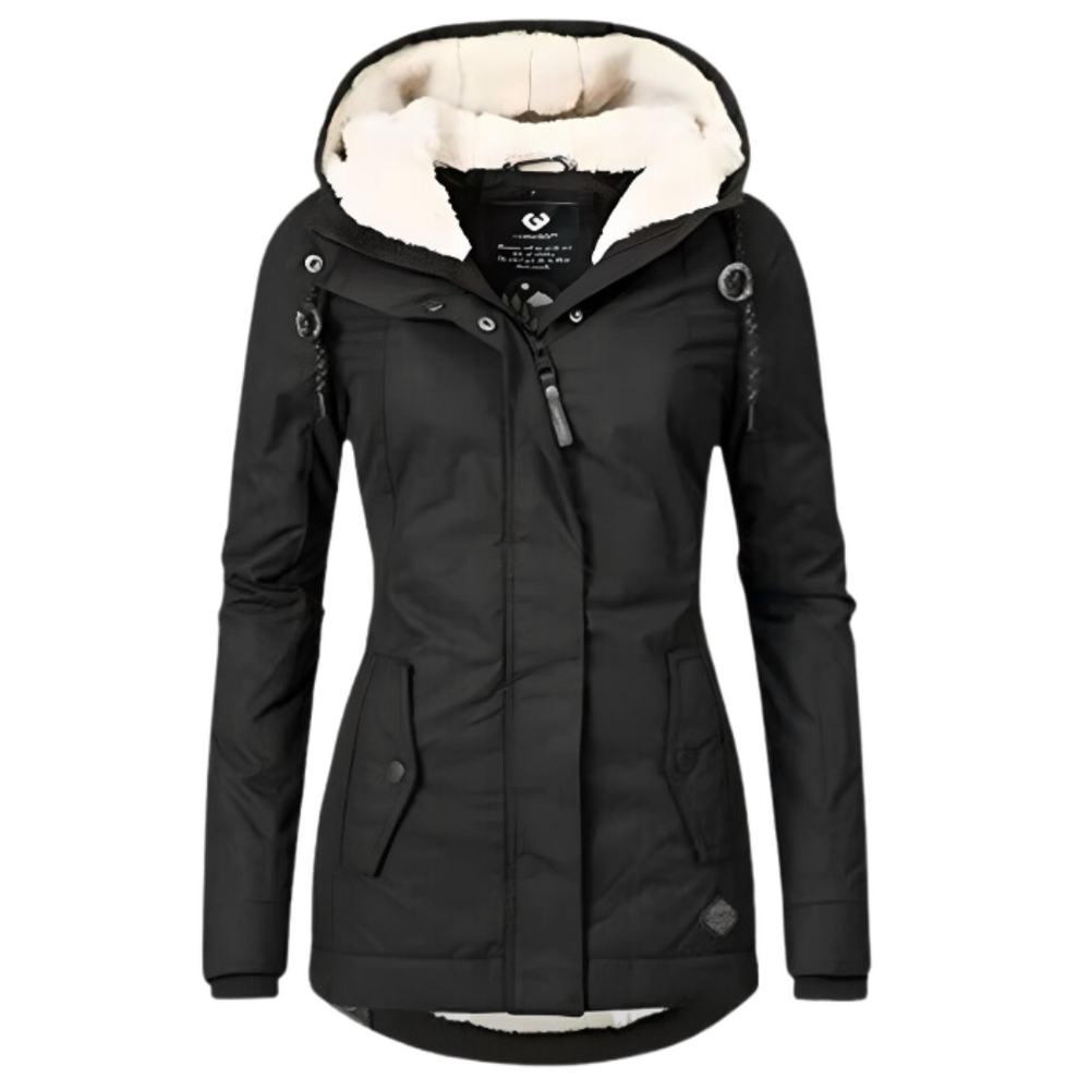 Levoire | Parka Pour Femmes Pour Toutes Les Pluies Musta