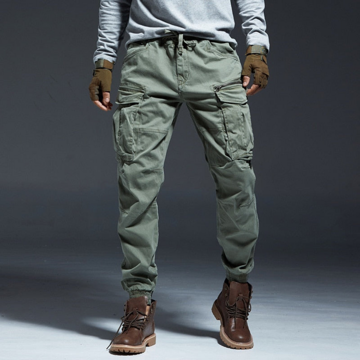 Levoire | Pantalon De Jogging Cargo Pour Hommes Vert