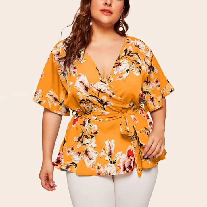Levoire | Haut Grande Taille - Coloré Et Polyvalent Jaune