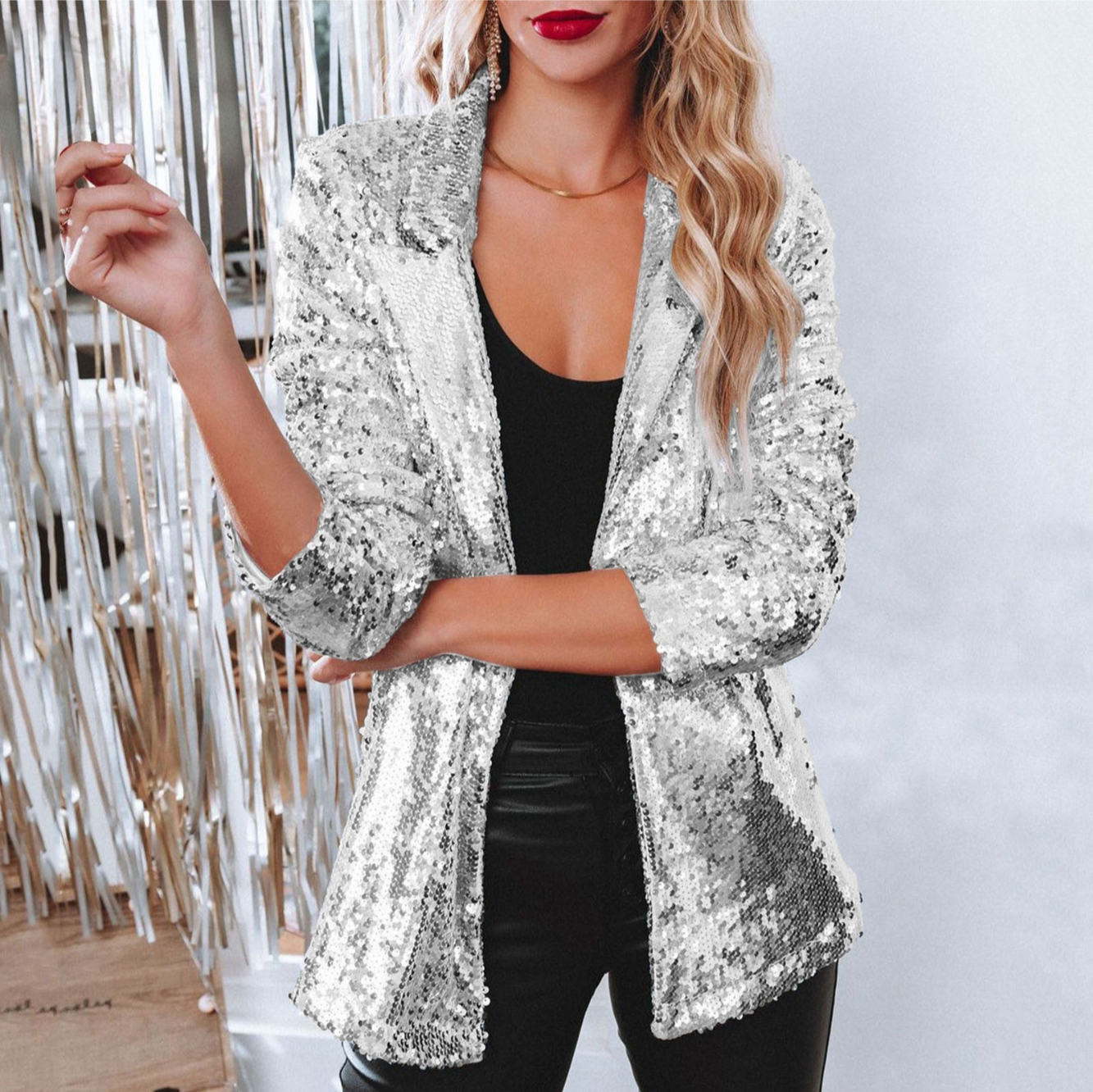 Levoire | Long Blazer FR Women FR The Fashionable Touch Argent