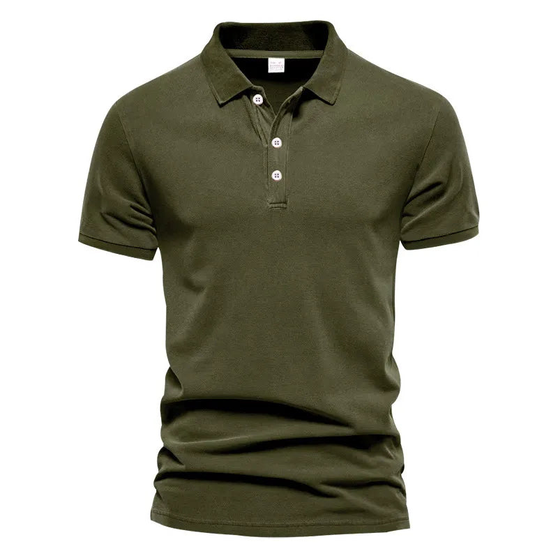 Levoire | Polo Manches Courtes Hommes Chic Vert