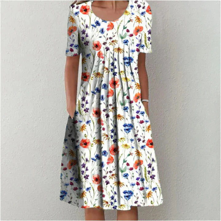 Levoire | Robe En Coton Au Chic Simple Rot