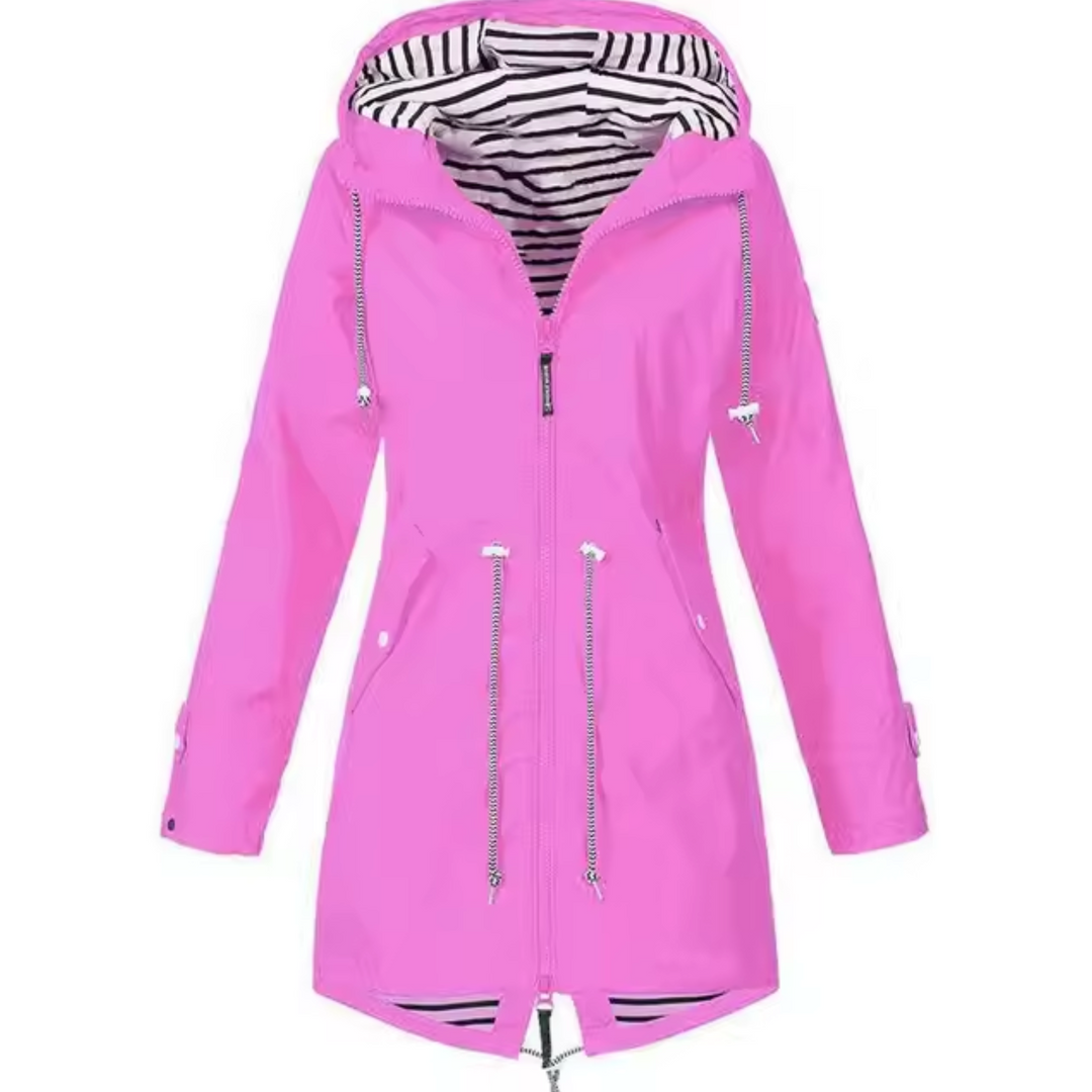 Levoire | Veste À Capuche Imperméable Rose clair