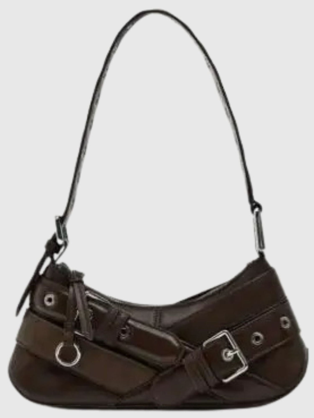 Levoire | Sac À Bandoulière En Cuir Avec Sangle Perforée