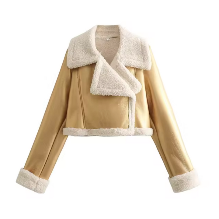 Levoire | Veste Courte En Art Or