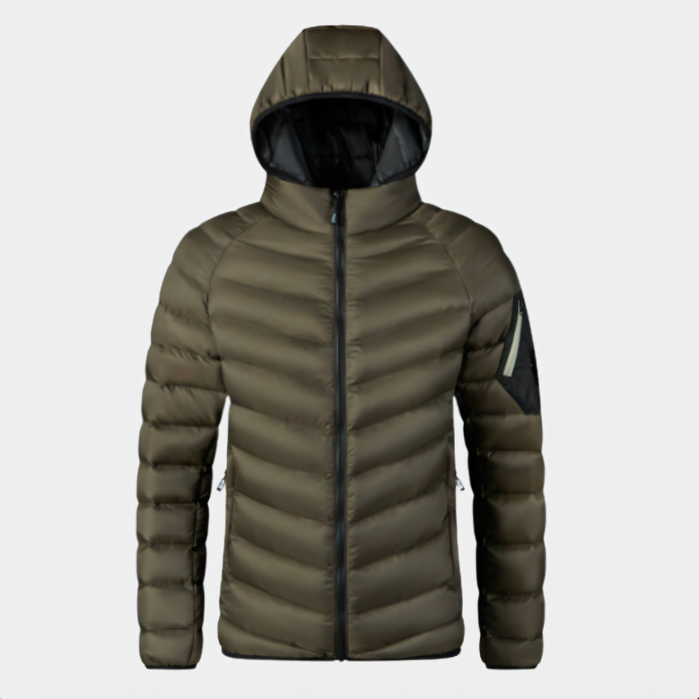 Levoire | Jacket FR Hommes Impermable Vert