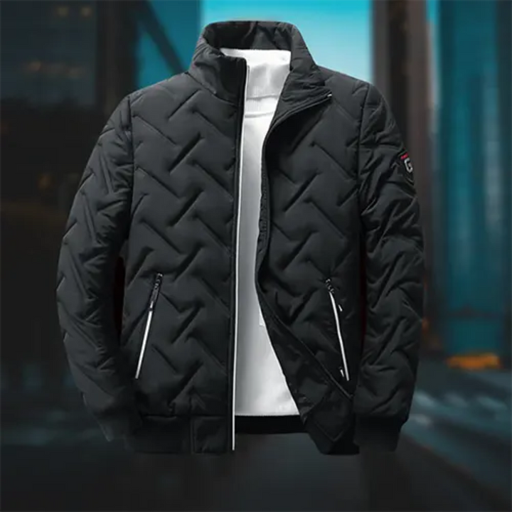 Levoire | Veste pour hommes matelassée Noir