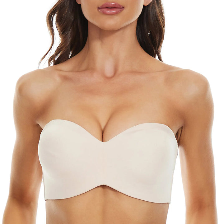 Levoire | Soutien-Gorge Sans Bretelles Doux Et Extensible Beige