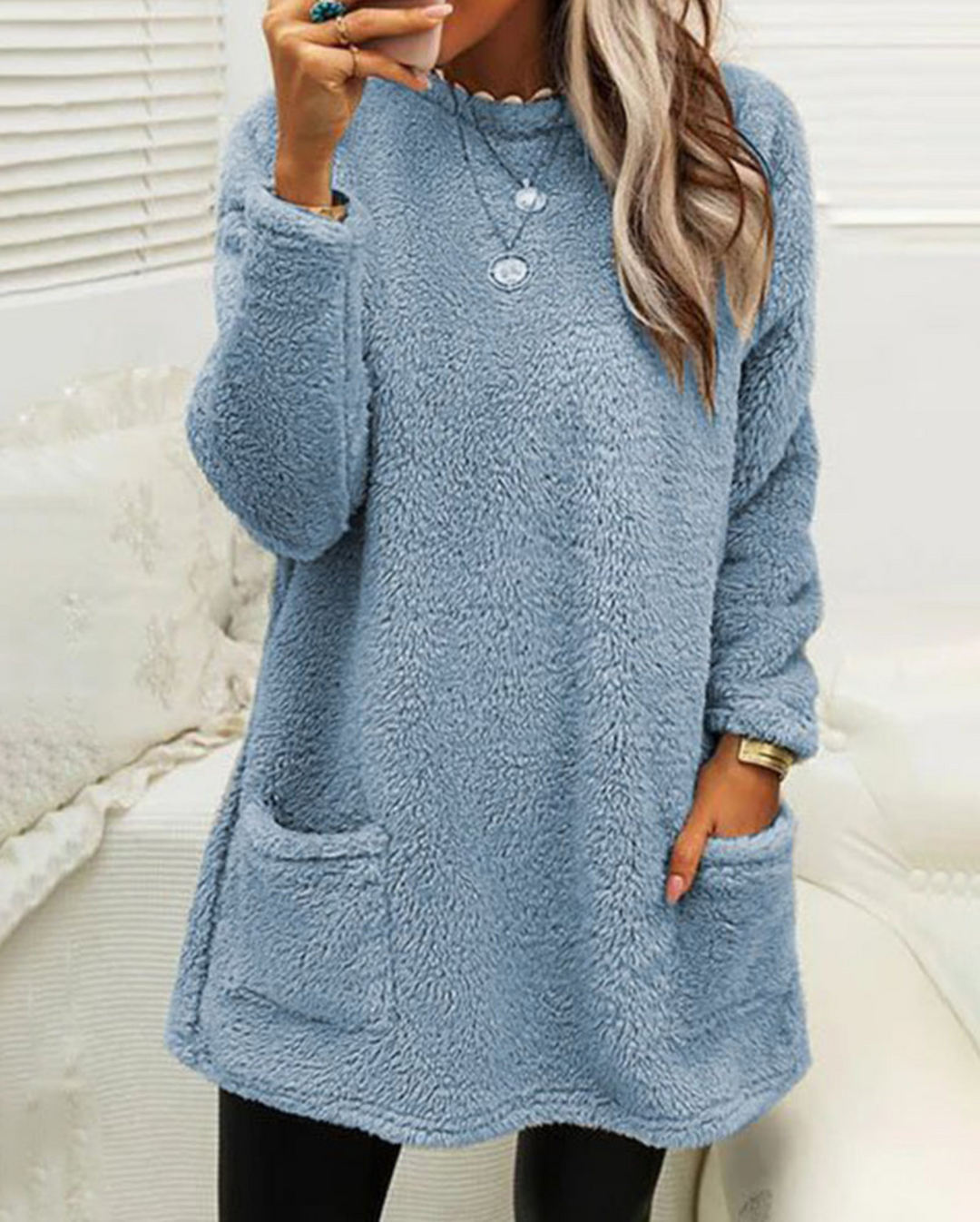 Levoire | Chauffe Pull Femmes Long Plus De Confort