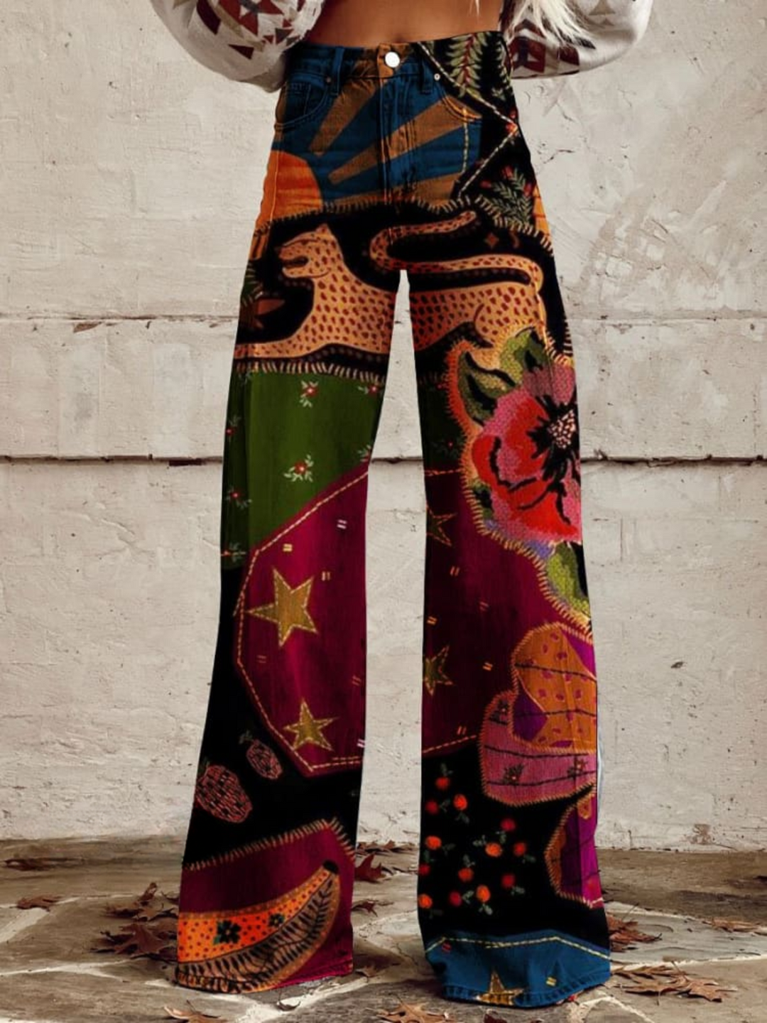 Levoire | Recolte De Vin Boho Pantalon