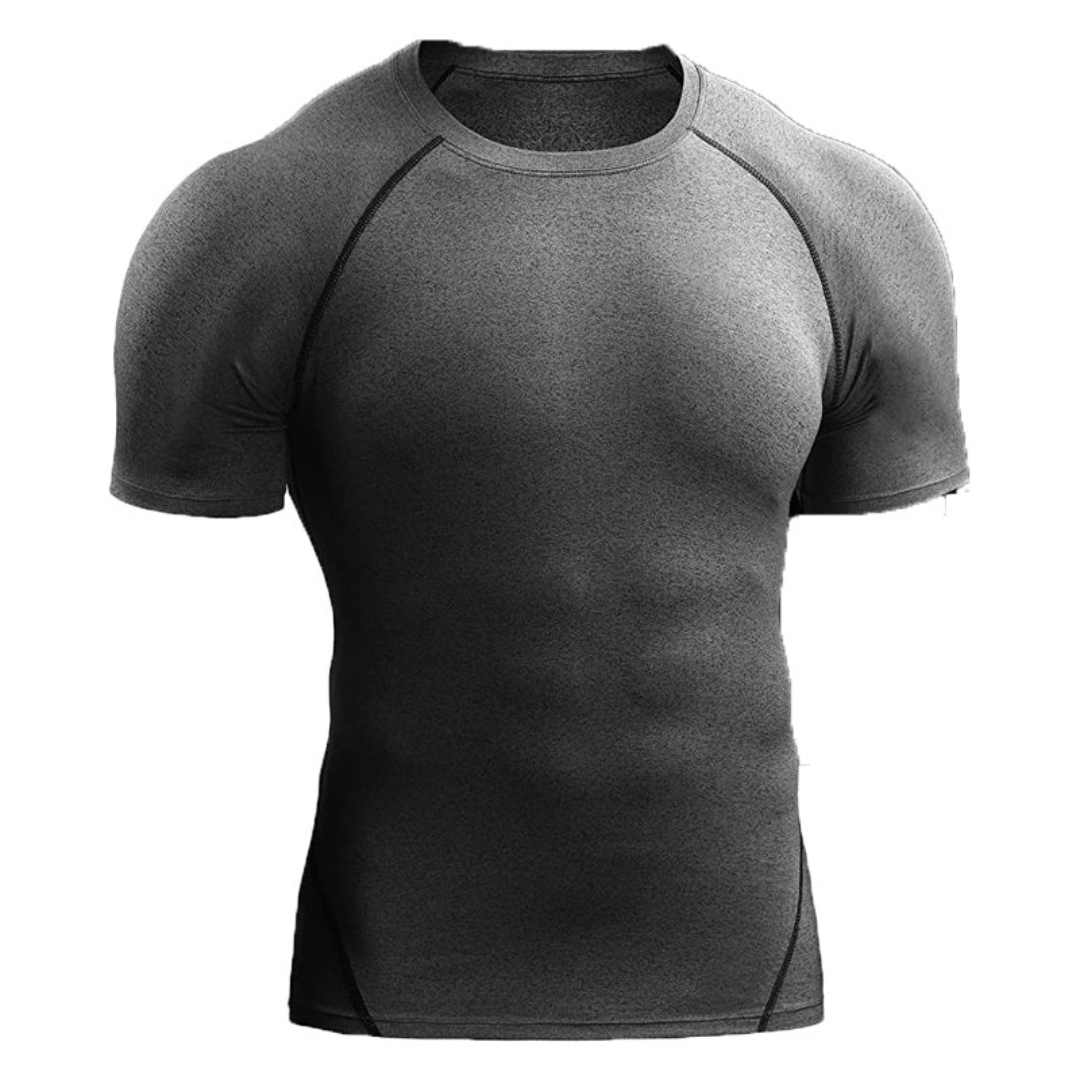 Levoire | T-Shirt de sport pour hommes à coupe classique Gris