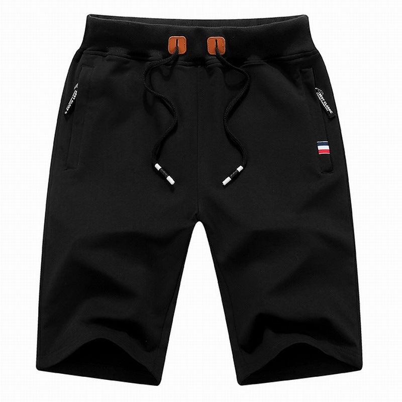 Levoire | Shorts Ajustables En Cordon Avec Poches Noir